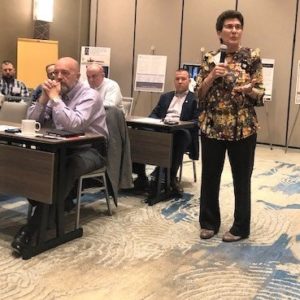 Florida Claims Defense Network conference with insurance instructor Lisa Miller