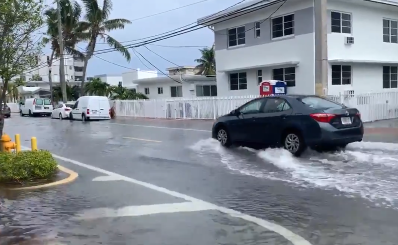 King Tide Flooding on Miami Beach 10-19-20, courtesy Alex Harris, Miami