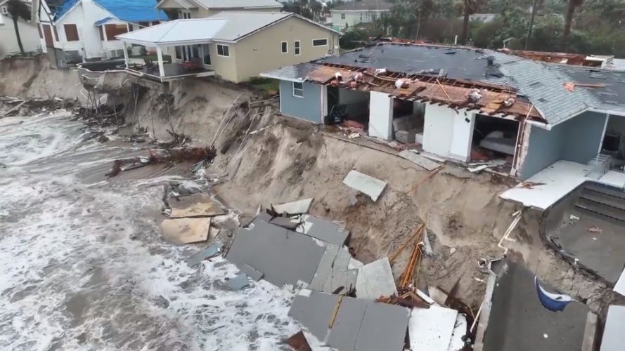 Wilbur-by-the-Sea home collapse Hurricane Nicole-2 (11-10-22 ...